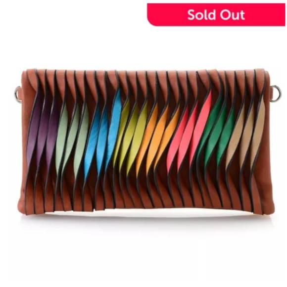 Mellow World Rainbow Camel Clutch Purse - Picture 11 of 15